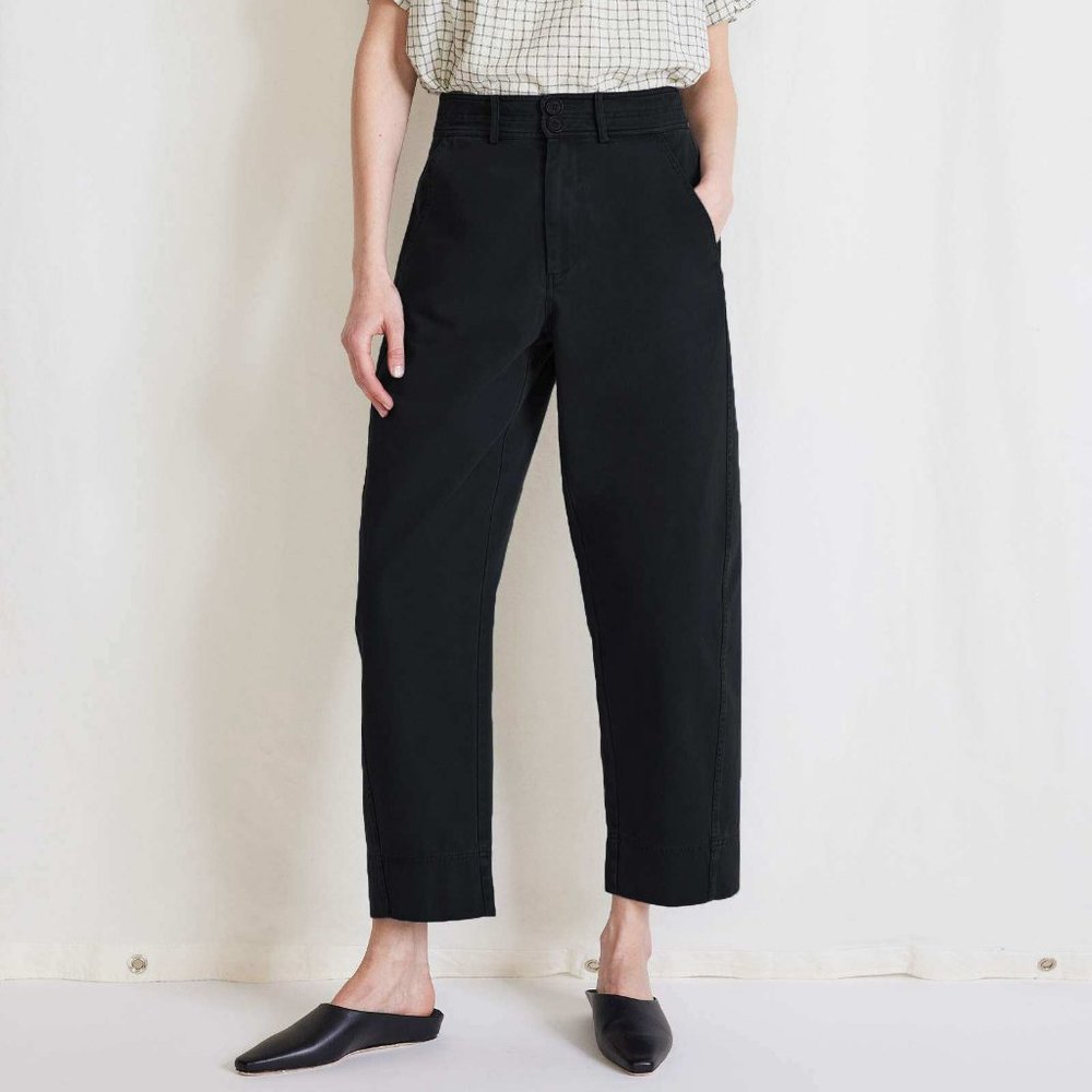 NWT Apiece Apart Mari Barrel Pants - Black - 8